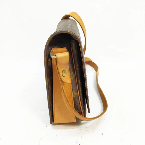Authentic Louis Vuitton Cartouchiere GM Monogram Shoulder Bag 225-120425 - Picture 3 of 9